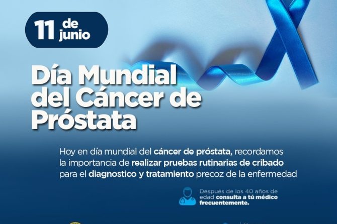Hospital Materno Infantil invita a la población masculina a realizarse periódicos exámenes para prevenir el cáncer de próstata