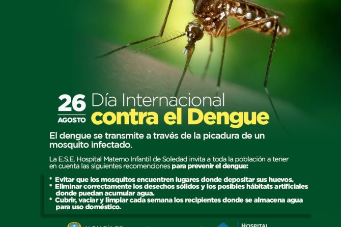 Hospital Materno Infantil intensifica campañas para la prevención del dengue