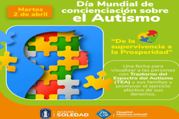 Soledad conmemora el Día Mundial de la Concienciación sobre el Autismo