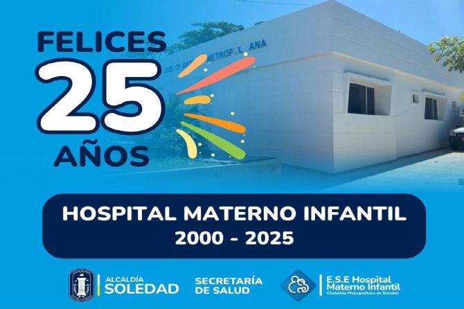 Hospital Materno Infantil de Soledad cumple 25 años