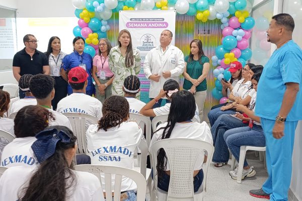 Con éxito arrancó primer día de la Semana Andina en la E.S.E.