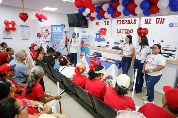 Hospital Materno Infantil conmemoró el Día Mundial del Corazón con la participación de los usuarios