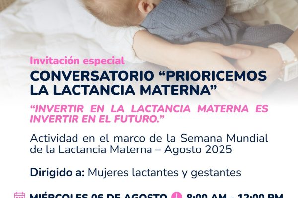 Conversatorio “Prioricemos la Lactancia Materna”