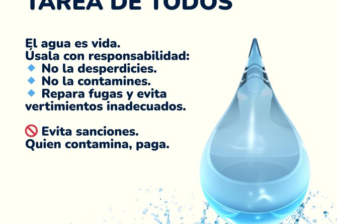 Cuidar el agua es cuidar la vida