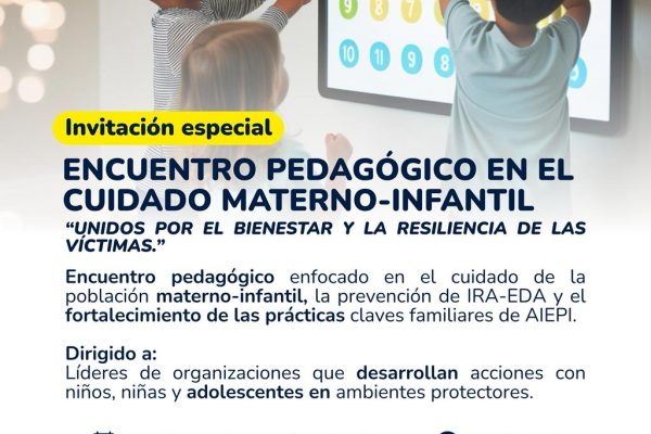 💡 Invitación a Líderes: Encuentro Pedagógico Materno-Infantil