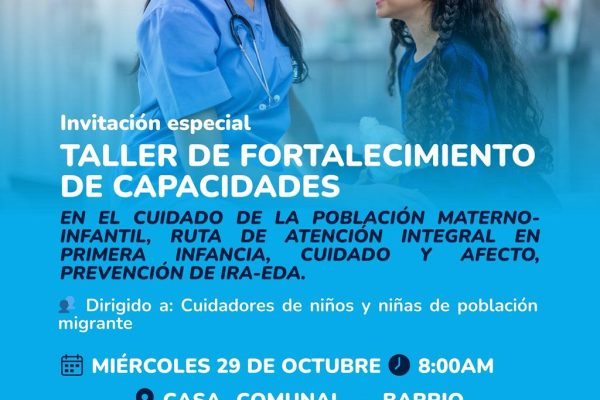 🩺 Taller de Fortalecimiento para Población Migrante