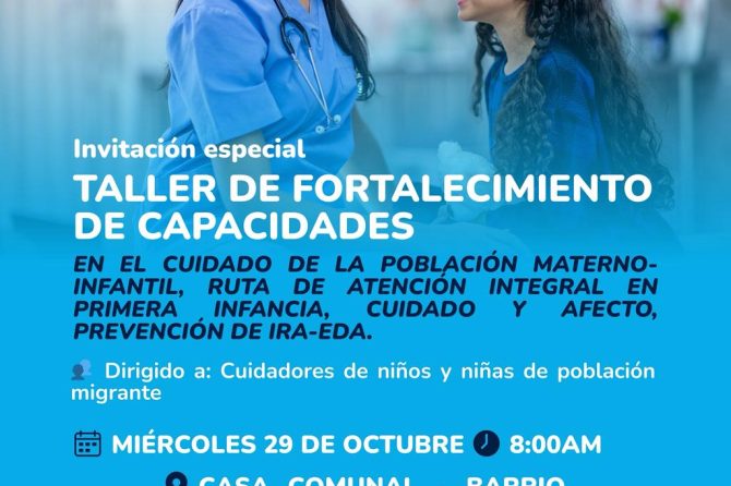 🩺 Taller de Fortalecimiento para Población Migrante
