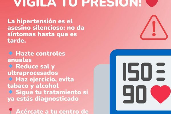 Cuidar tu corazón empieza con algo tan sencillo como vigilar tu presión arterial.