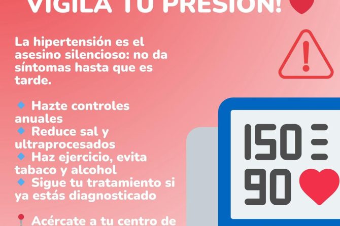 Cuidar tu corazón empieza con algo tan sencillo como vigilar tu presión arterial.