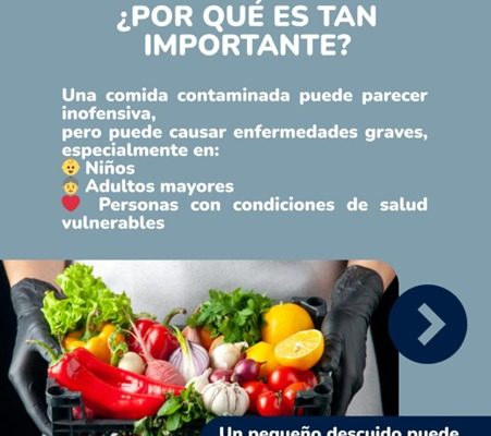 La seguridad alimentaria es responsabilidad de todos
