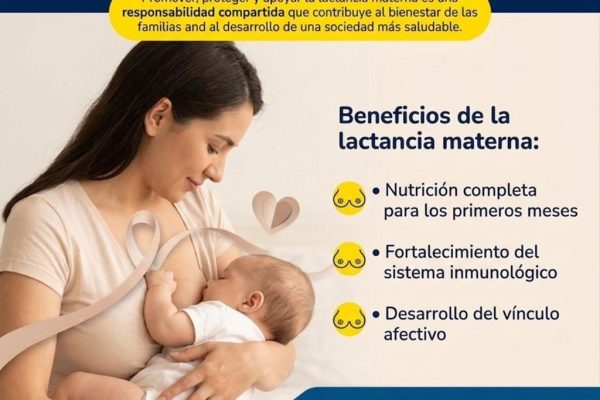 Lactancia materna: un acto de amor que protege la vida