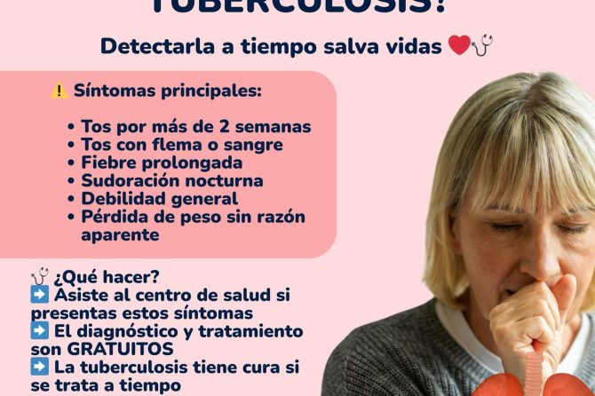 ¿Cómo saber si tienes tuberculosis?