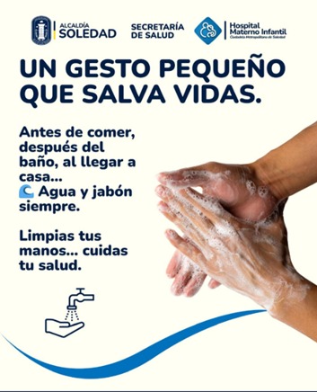 Lavarte las manos puede salvar vidas