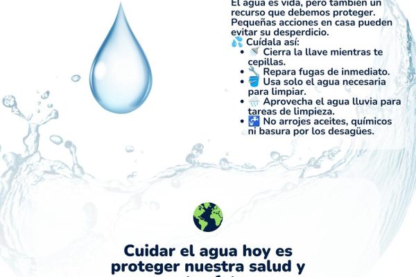 ¡Cada gota cuenta!